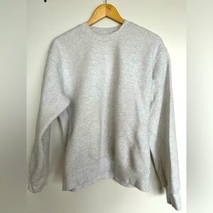 Aritzia Heather Grey Sweat Pullover M